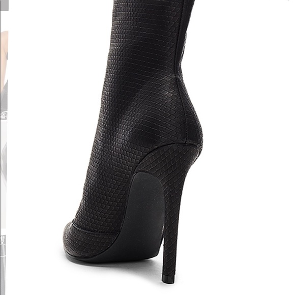 Nectra Python Bootie in Black Python - Picture 3 of 4
